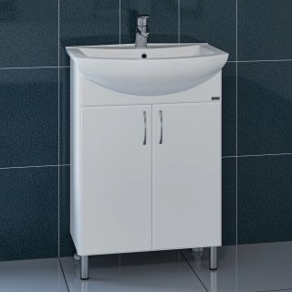 Тумба под раковину СанТа Грация 201019 60см белый